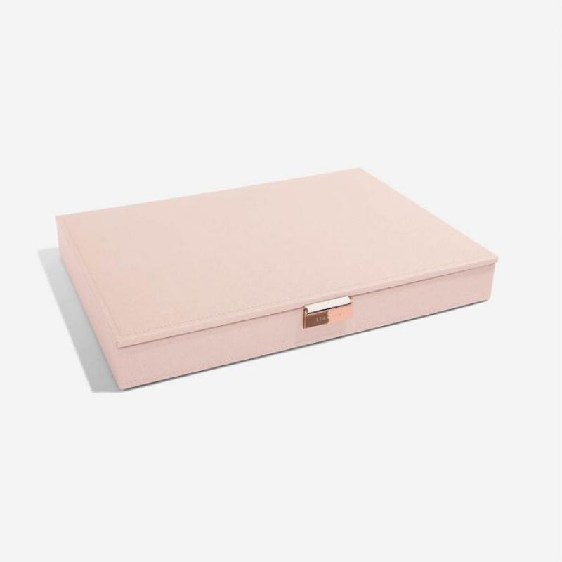 Šperkovnica Stackers SUPERSIZE Blush Pink / vrchný uzatvárateľný box