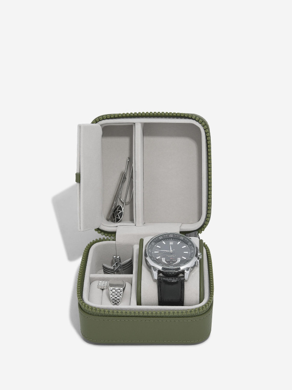 Cestovná šperkovnica Watch & Jewellery Box / Green