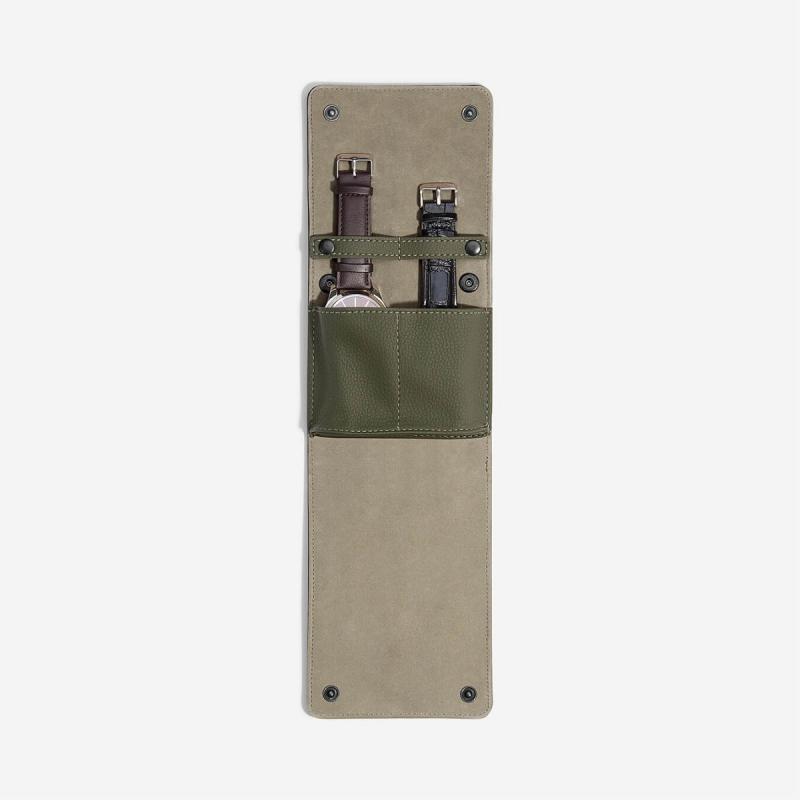 Cestovné puzdro na hodinky / Olive Green