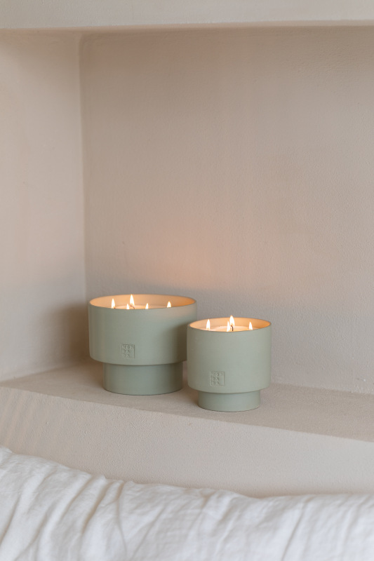 June Outdoor Candle ONE + lid - Tuscany 2